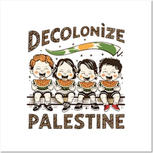 decolonize palestine Posters and Art